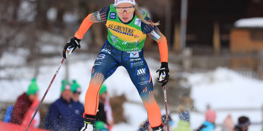 Patrīcija Eiduka "Tour de Ski" uzsāk ar lielisku rezultātu sprintā