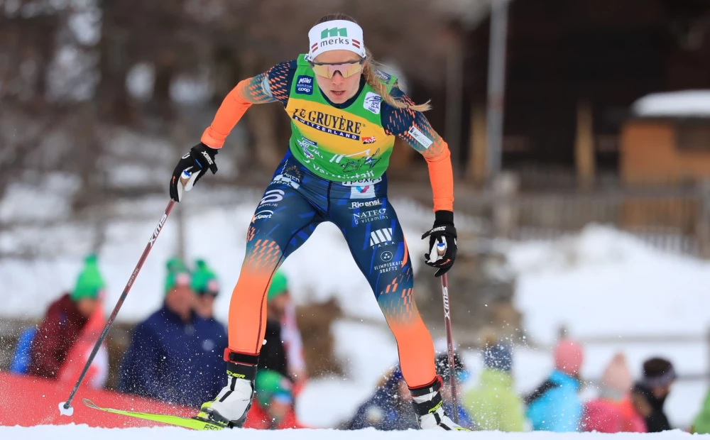 Patricija Eidukas starter «Tour de Ski» med et utmerket resultat på sprinten