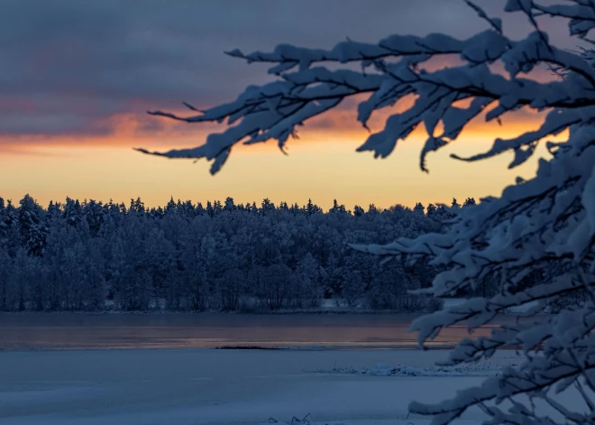 Jaunā gada pirmajā dienā gaisa temperatūra turēsies zem nulles