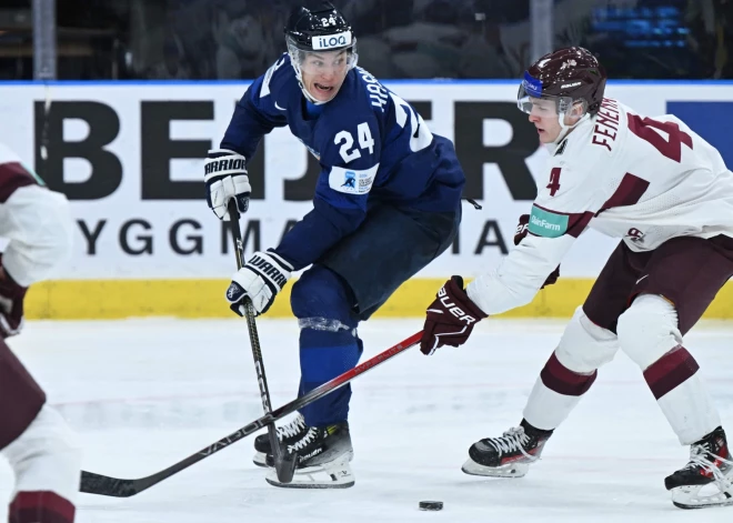 Feņenko otrs lielākais spēles laiks grupu turnīrā; Latvijas juniorus spēka rangā ievieto 8. vietā