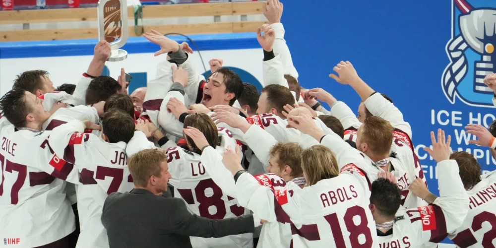 Latvijas hokeja izlases sasniegums "Sporta Avīzes" ekspertu aptaujā pārspēj basketbolistu iespēto