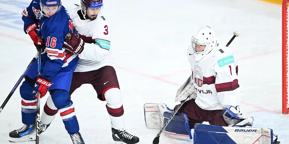Latvijas U-20 hokejistiem zaudējums pasaules junioru čempionāta ceturtdaļfinālā