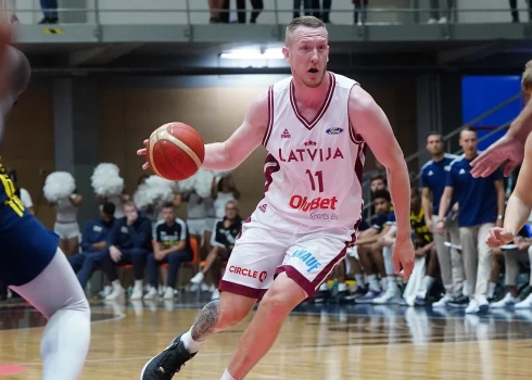 Latvijas basketbolists Rolands Šmits.