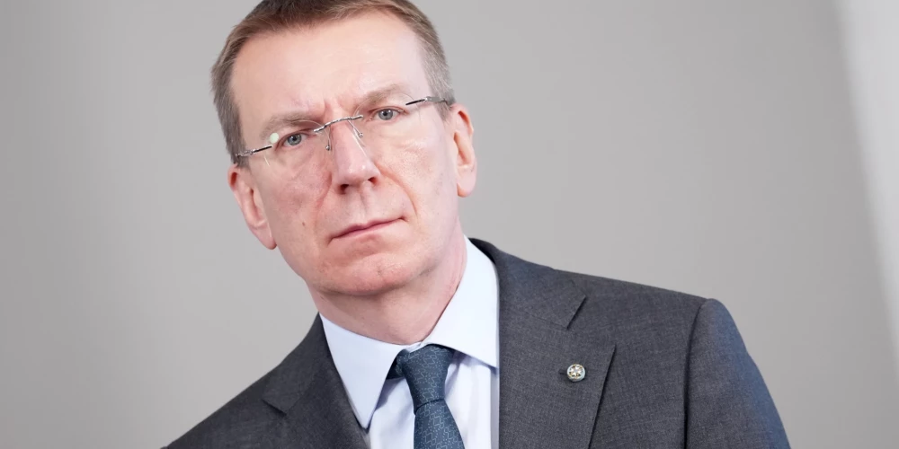 Valsts prezidents Edgars Rinkēvičs.