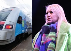 Певица Олга Раецка удивлена - в ресторане нового поезда в Вильнюс нет вина и шампанского