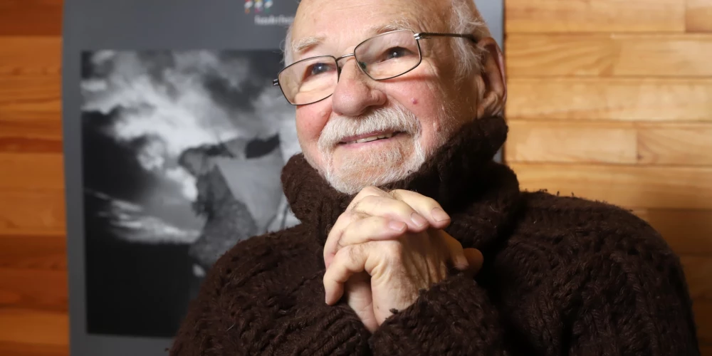 Fotogrāfs Gunārs Binde nosvinējis 90. jubileju: