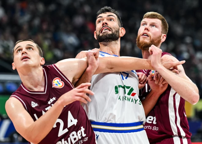 Banki trenētā "Virtus" uzsākusi sarunas par vēl viena Latvijas izlases basketbolista pievienošanos komandai