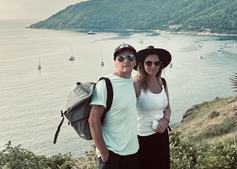 Ivo un Iveta Fomini nonākuši ceļošanas azartā. Jau sesto reizi Taizemē!