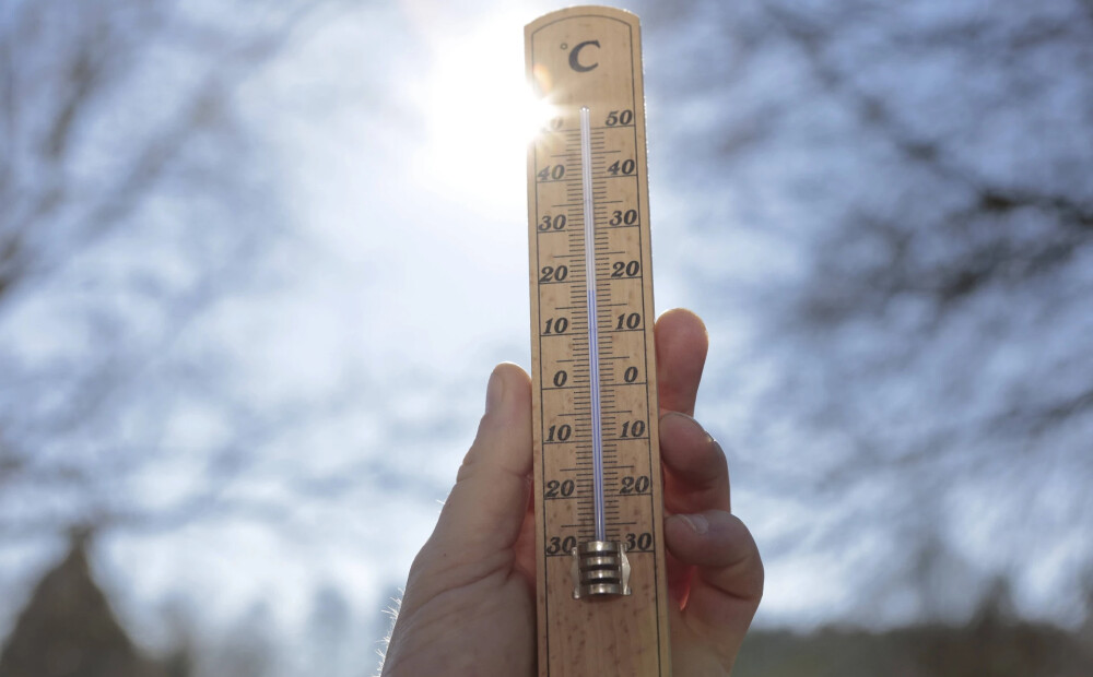 Ventspils lidostā gaisa temperatūra piecu stundu laikā paaugstinājusies par 22 grādiem