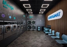 Rīgā pieejamās mūsdienīgā dizaina "Laundromat" filiāles ir aprīkotas ar energoefektīvām, pasaulē modernākajām tehnoloģijām.