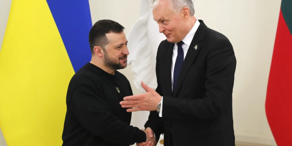 "Tur nebija nekā personiska," Lietuvas prezidents neaicina savu ārlietu ministru uz tikšanos ar Zelenski