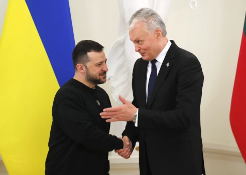 "Tur nebija nekā personiska," Lietuvas prezidents neaicina savu ārlietu ministru uz tikšanos ar Zelenski