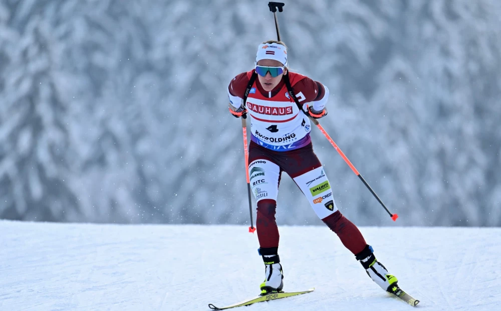 Bendika Rupolding får et verdenscuppoeng på sprinten