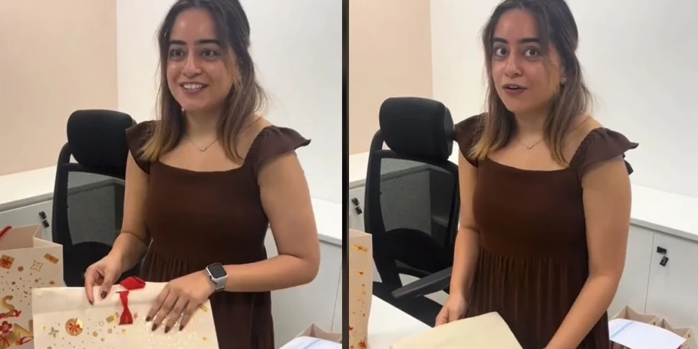 ВИДЕО: девушка показала, какие подарки делает Louis Vuitton своим сотрудникам