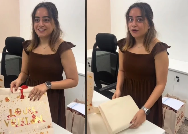 ВИДЕО: девушка показала, какие подарки делает Louis Vuitton своим сотрудникам