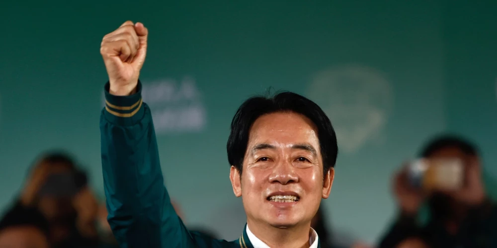 Taivānas prezidenta vēlēšanu uzvarētājs sola aizstāvēt salu pret Ķīnas iebiedēšanu