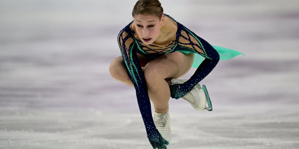 Jaunā daiļslidotāja Stepčenko ar lielisku izvēles programmu Eiropas čempionātā pakāpjas uz 13. vietu