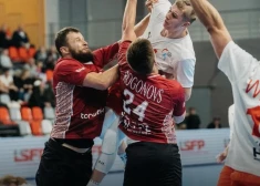 Latvijas handbolisti zaudē EČ handbolā priekškvalifikācijas atbildes spēlē un neiekļūst nākamajā kārtā