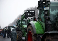 Traktori ieņem Berlīnes centru! Vācijas lauksaimnieki turpina protestus