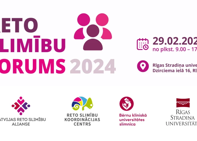 Ārstu un pacientu sadarbībā top pirmais Reto slimību forums