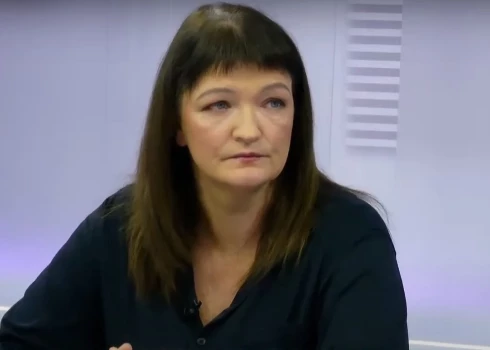 Редактор издания Балтийского центра журналистских расследований Re:Baltica, а также автор идеи сериала "Раскол" Санита Емберга.