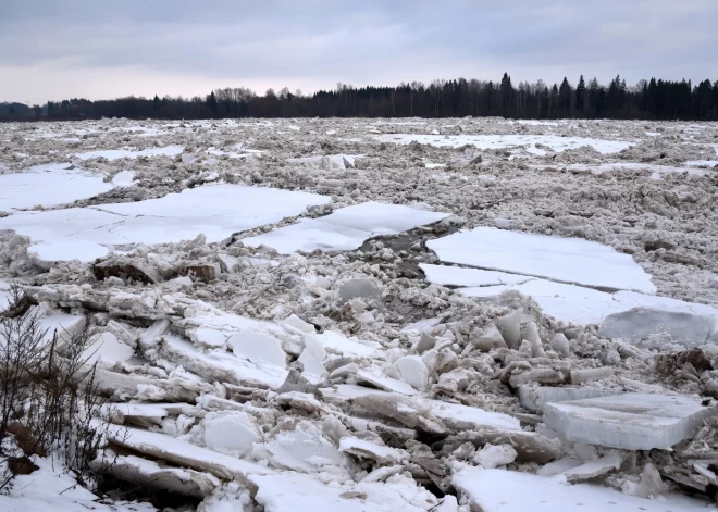 В Латвии ожидается стремительное повышение уровня воды в реках