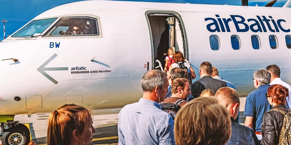 Амстердам, Барселона, Дубай и не только: самые популярные пункты назначения airBaltic в прошлом году