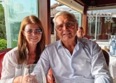 77-летний Янис Юрканс наконец-то женился на своей возлюбленной после 14 лет отношений