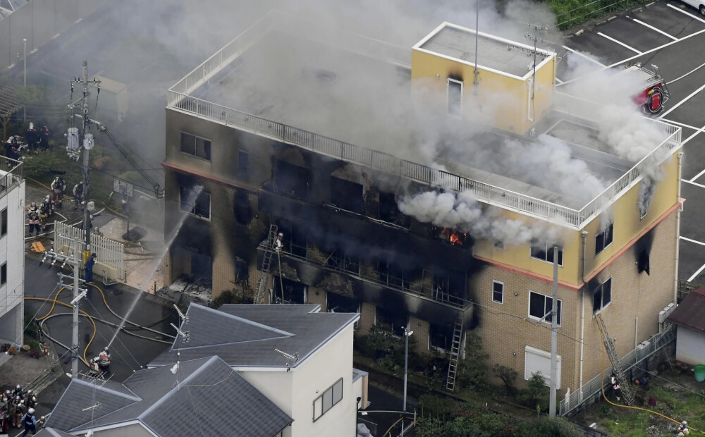 Japānā piespriež nāvessodu vīrietim, kurš animācijas studijā liesmās nogalināja 36 cilvēkus