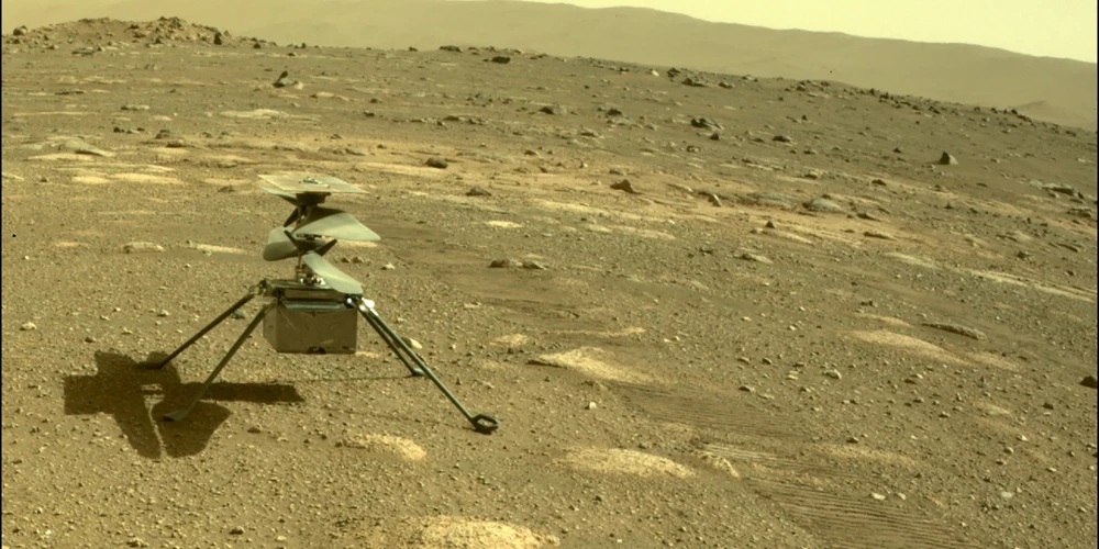NASA Marsa helikopters salūzis un beidzis darboties