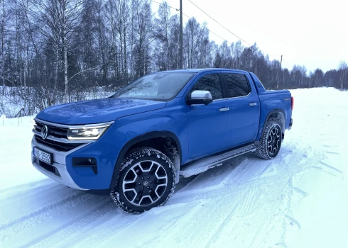 Sniegiem cauri - testējam "Volkswagen Amarok"