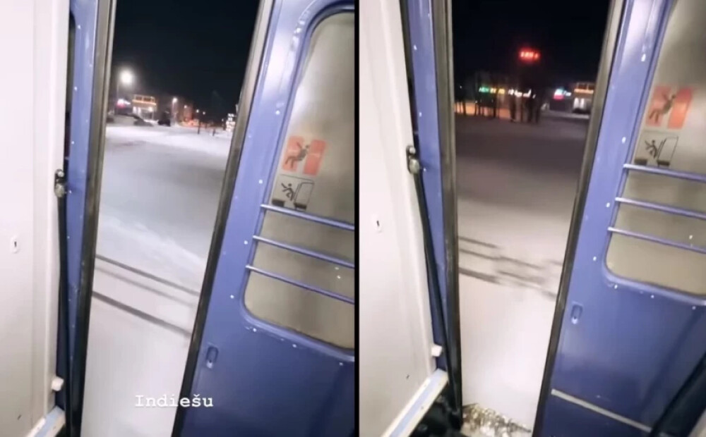 Vilciena Sigulda - Rīga pasažieris iemūžinājis Latvijai netipisku braucienu 