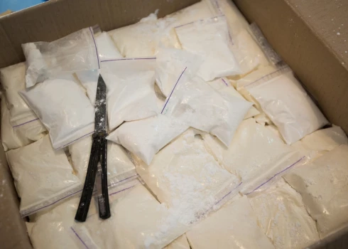 В Эстонии в двух морских контейнерах обнаружили почти 100 кг кокаина