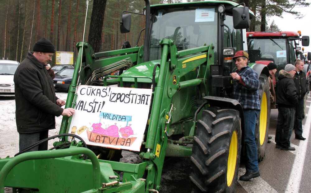 Arī Latvijas lauksaimnieku protesti būs! Zemnieki tos sāks 5. februārī