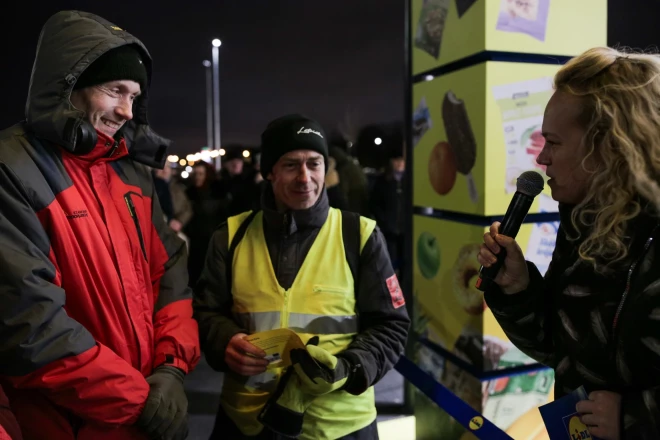 "Lidl" veikala atklāšana.