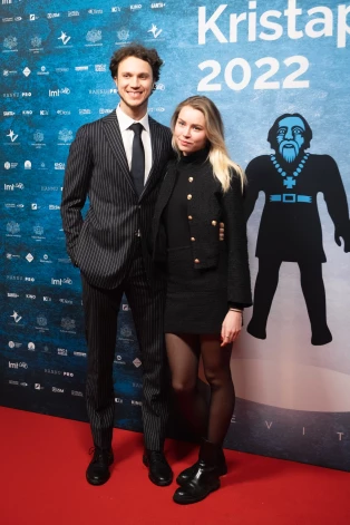 Kārlis Arnolds ar draudzeni Milenu.