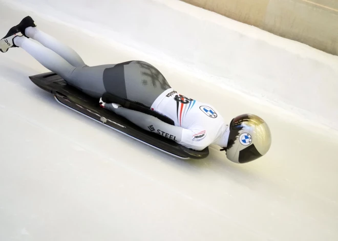 Pēc ilgas prombūtnes Endija Tērauda atgriežas Pasaules kausa sacensībās skeletonā; iesākums Siguldā pieticīgs