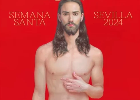 Испанских католиков смутил плакат со "слишком красивым" Иисусом