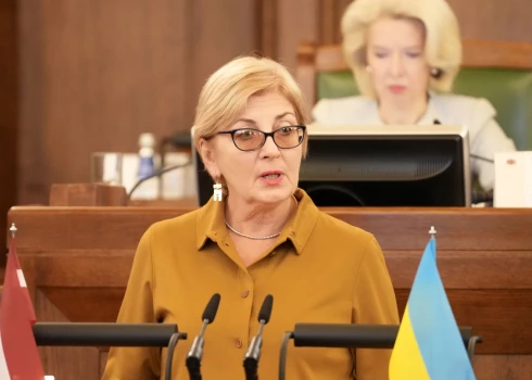 Saeimas Tautsaimniecības, agrārās, vides un reģionālās politikas komisijas priekšsēdētāja Skaidrīte Ābrama (P).