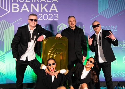 "Tranzīts" pasākumā "Muzikālā banka 2023".