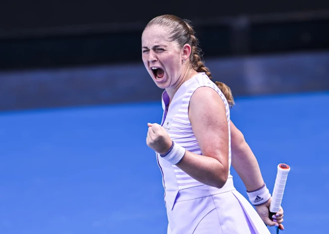 Aļona Ostapenko vareni iesākuši šo gadu