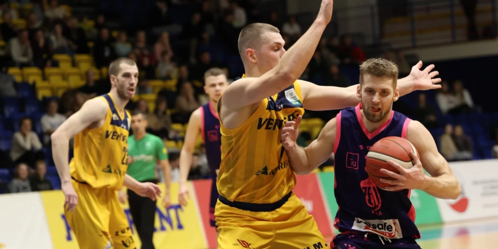 LIBL spēlē "Ventspils" basketbolisti pieveic "Rīgas Zeļļus"