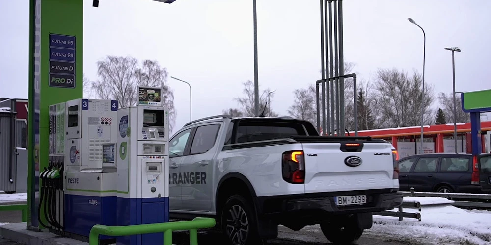 Stiprais sals izmainīja arī dīzeļdegvielas patēriņu. 