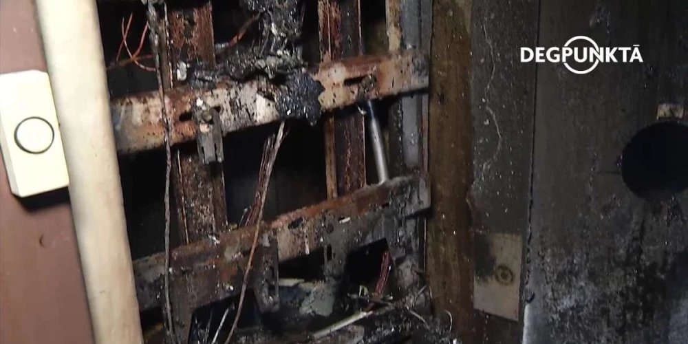 ЧП в доме в Кенгарагсе: огонь распространился по коммуникационной шахте с 1-го по 5-й этаж