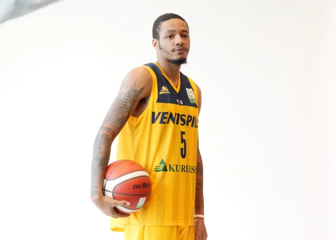 BK "Ventspils" līderis El-Amins atzīts par Latvijas-Igaunijas janvāra labāko spēlētāju