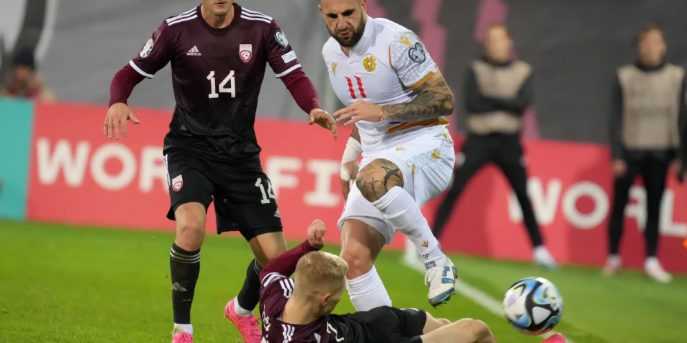 Latvijas futbola izlase Nāciju līgas spēlēs vienā grupā ar Armēniju, Fēru salām un Ziemeļmaķedoniju