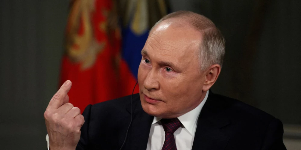 Putins intervijā Karlsonam atklāj: Krievija negrasās uzbrukt kādai NATO dalībvalstij