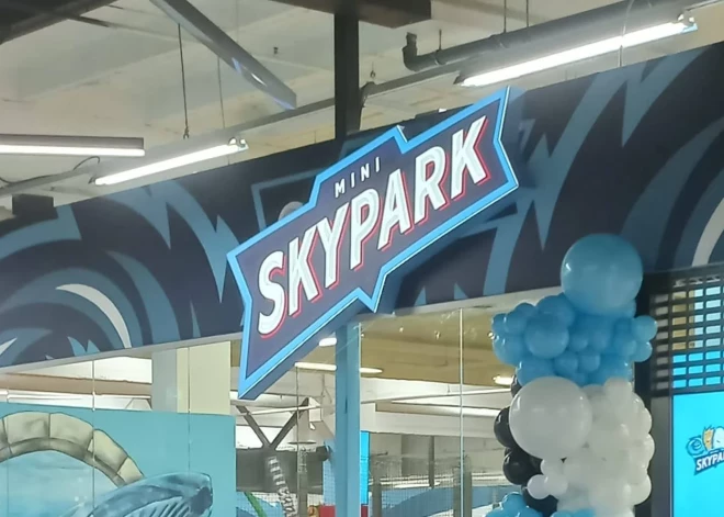 Новое место для отдыха с детьми - в Иманте открылся Mini Skypark