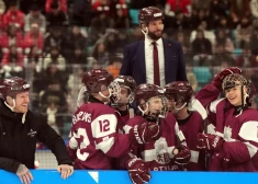 Latvijas U-16 izlase ar 5:2 pārspēja Šveices U-16 "sarkano" komandu.