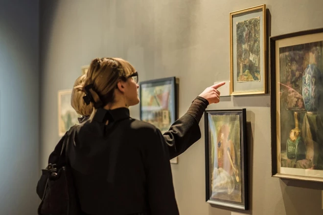 Izstādē "Jānis Sudmalis. Glezniecība" var iepazīt Jāni Sudmali kā gleznotāju.